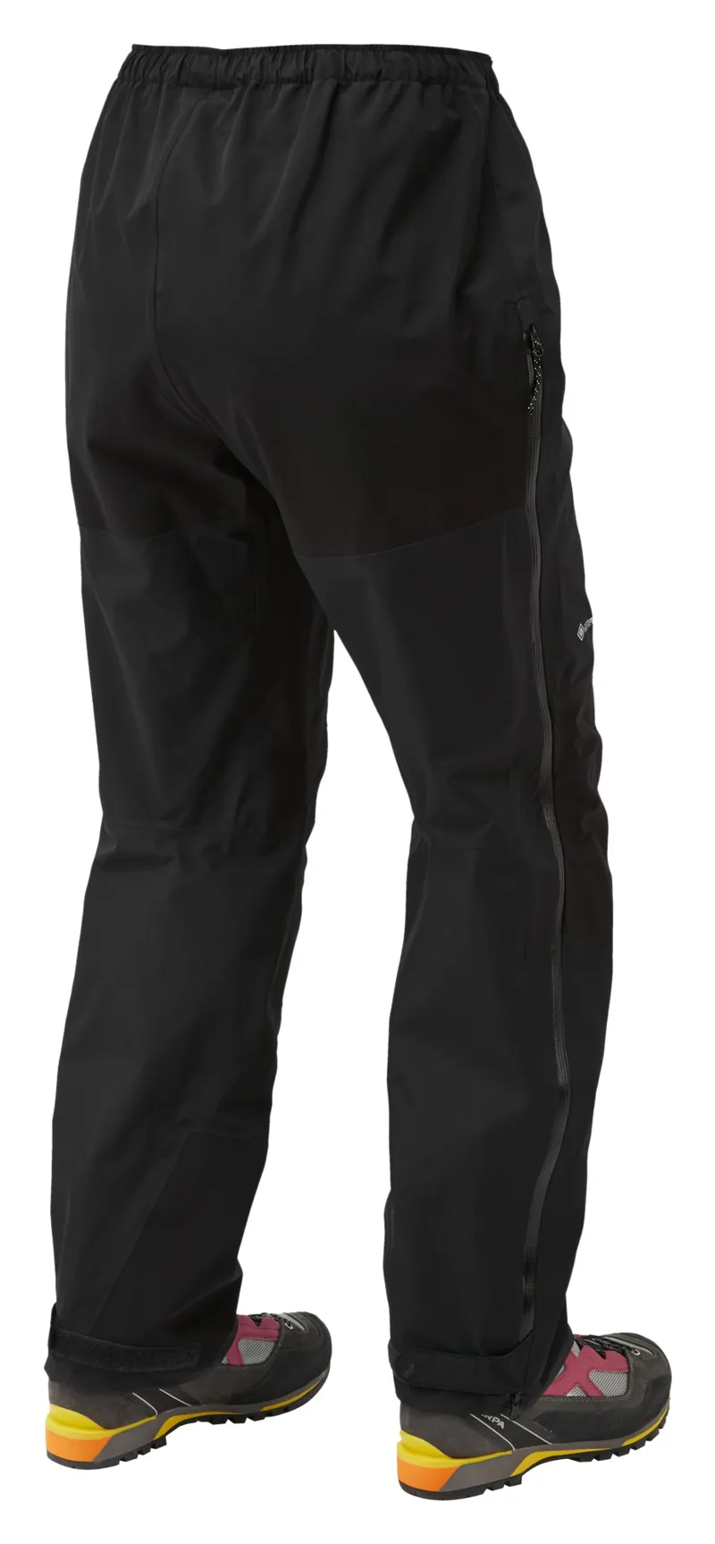 Mountain Equipment Womens Saltoro Overtrousers - Short Leg - Black-2